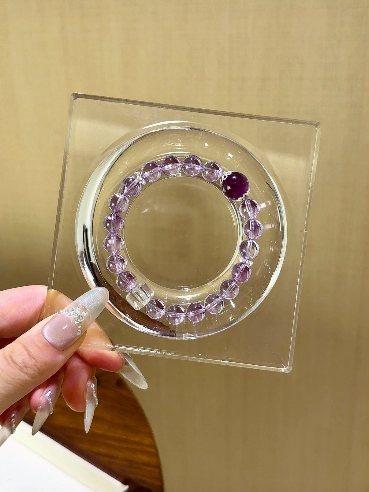 Serenity & Balance Bracelet – Amethyst&Lepidolite