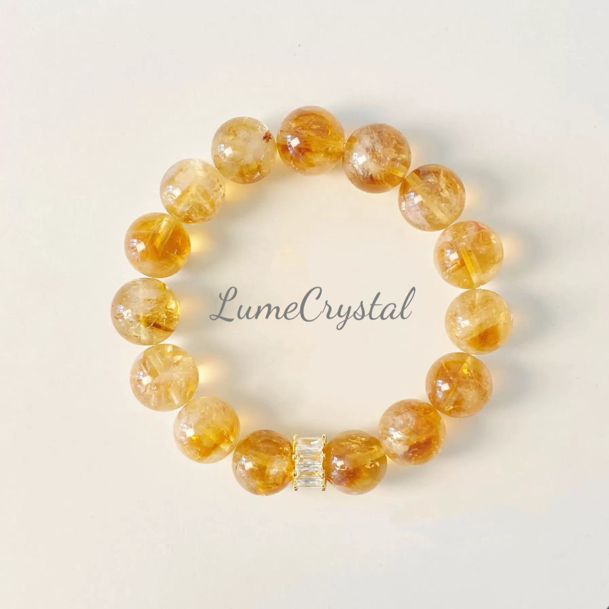 Golden Prosperity Bracelet – Natural Citrine