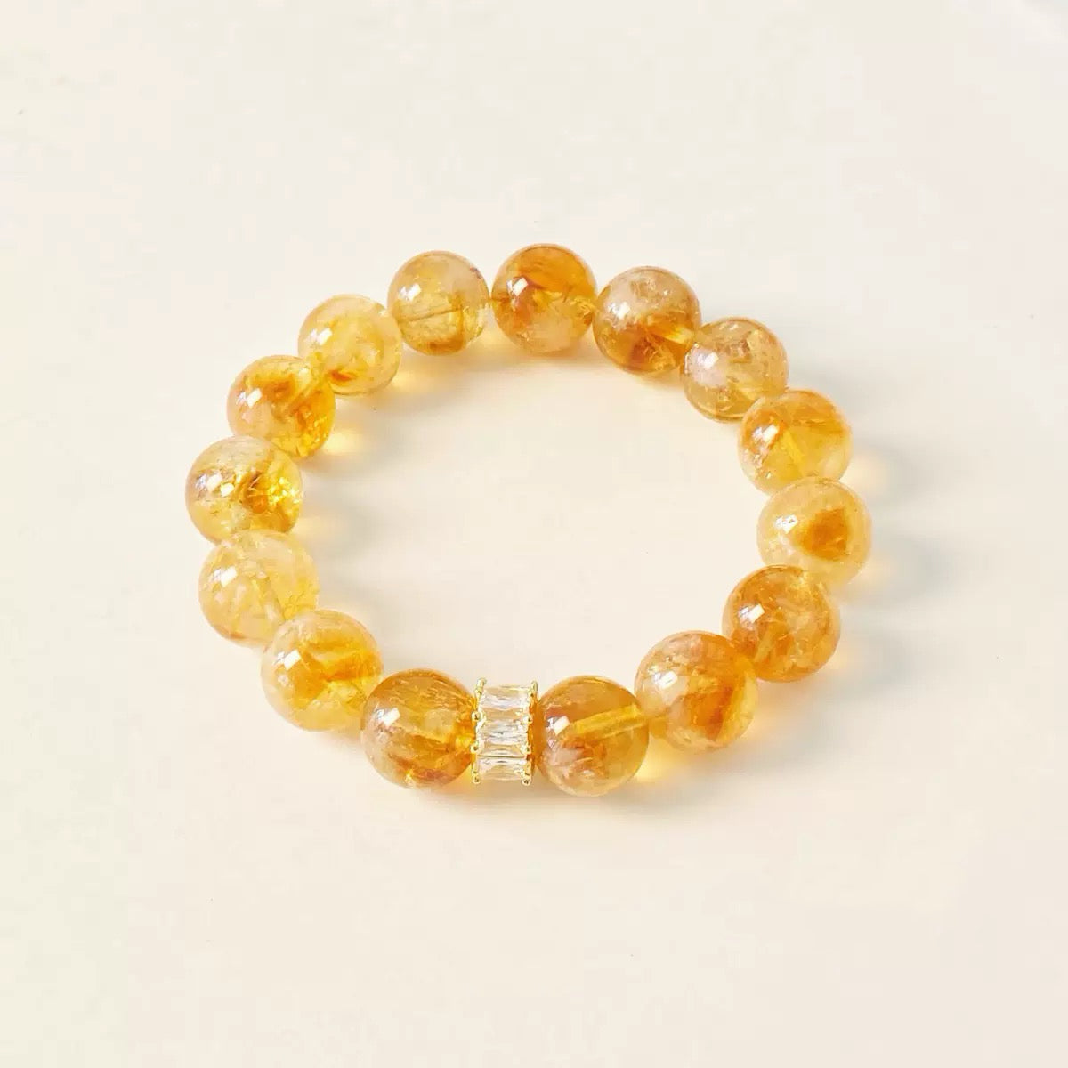 Golden Prosperity Bracelet – Natural Citrine