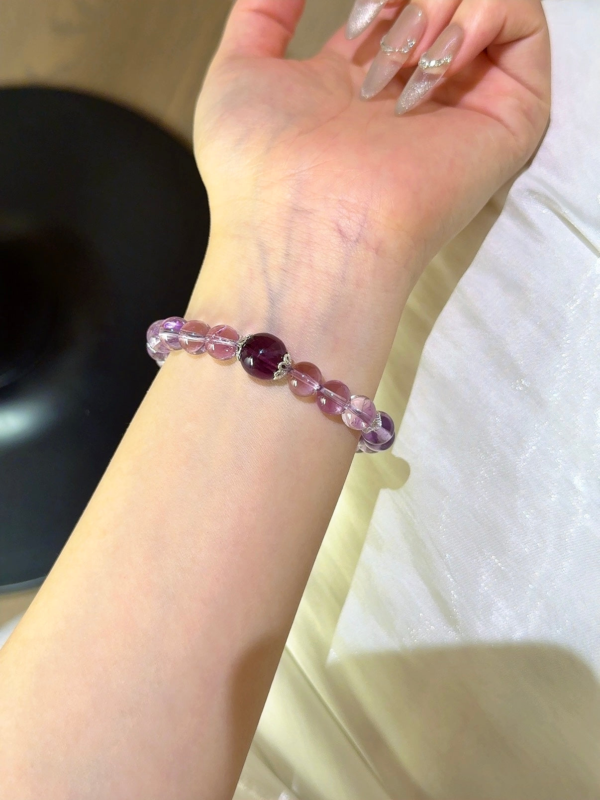 Serenity & Balance Bracelet – Amethyst&Lepidolite
