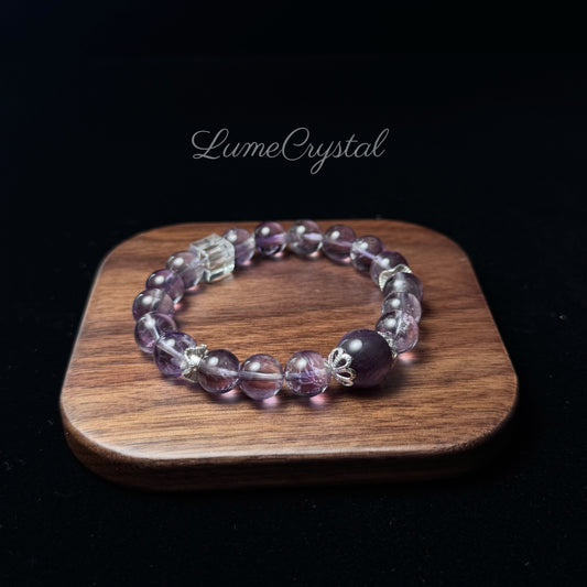 Serenity & Balance Bracelet – Amethyst&Lepidolite