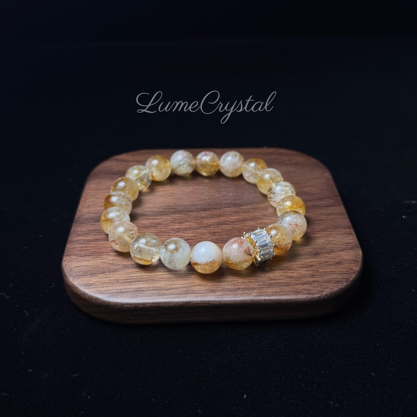 Golden Prosperity Bracelet – Natural Citrine
