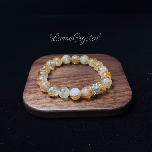 Golden Prosperity Bracelet – Natural Citrine